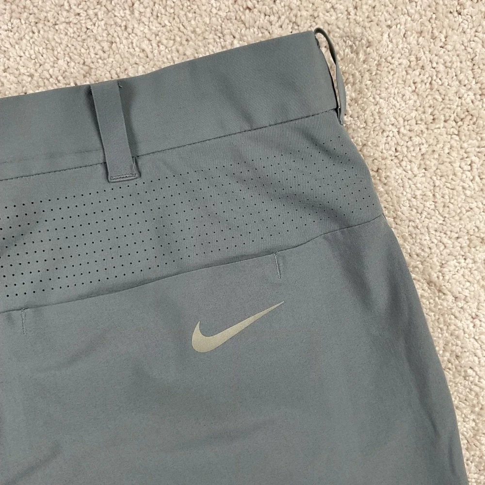 Nike Tiger Woods Collection Mens Grey Performance Golf Pants 36x32 Stretch